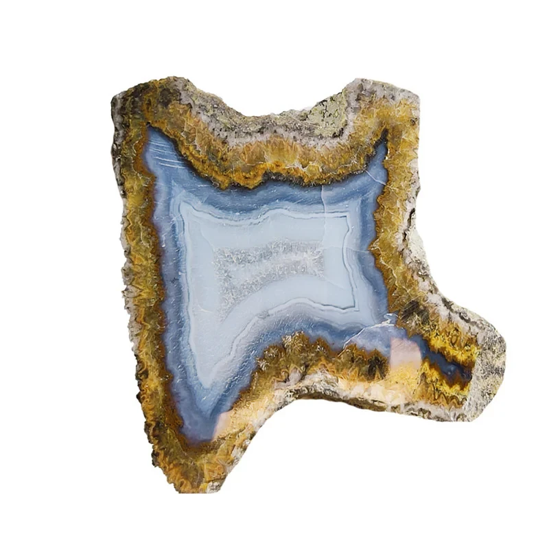 سنگ راف عقیق مدل مویی کد U 70