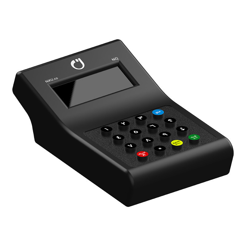دستگاه نوبت‌ دهی نیکو مدل NiQ-110 به همراه نمایشگر و کیپد و فراخوان صوتی