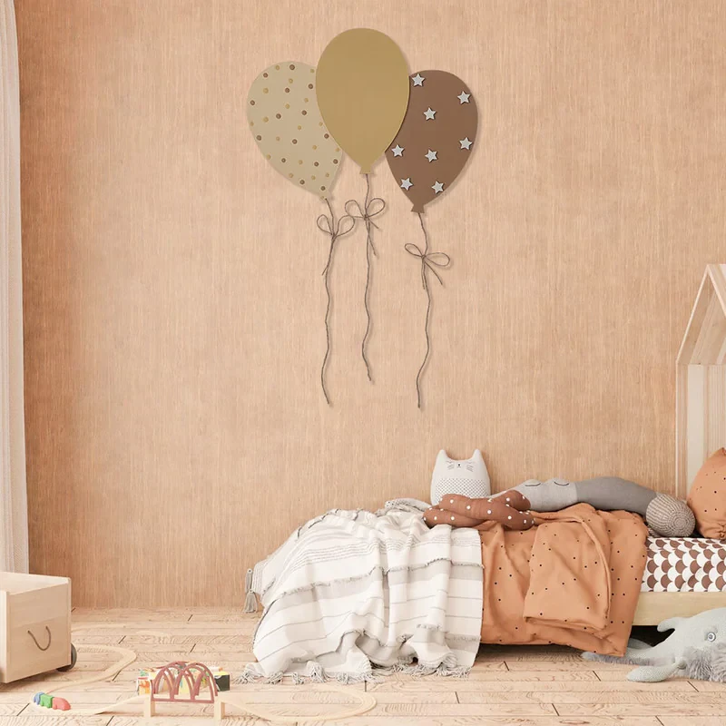 دیوار کوب اتاق کودک طرح بادکنک ها مدل MKids31-K
