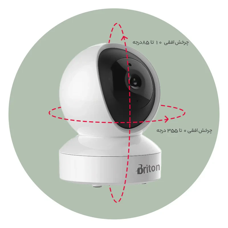 دوربین مداربسته تحت شبکه برایتون مدل BIOT_2212P8