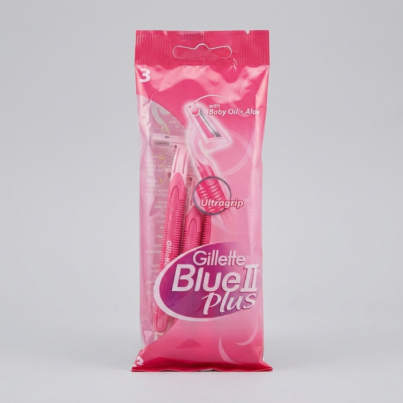 خودتراش زنانه ژیلت مدل Blueii Plus بسته 5 عددی