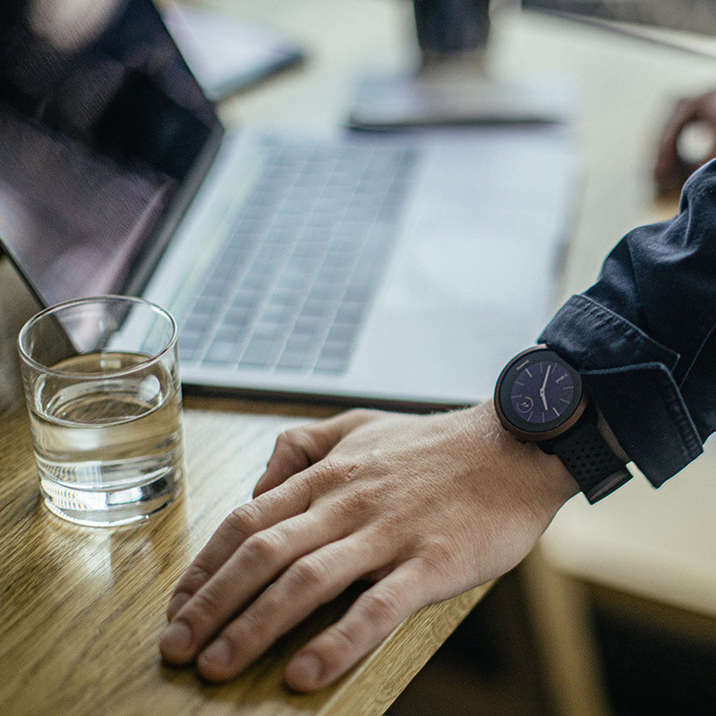 ساعت هوشمند 43 میلیمتری سونتو مدل SS050495000 با بند سیلیکون
