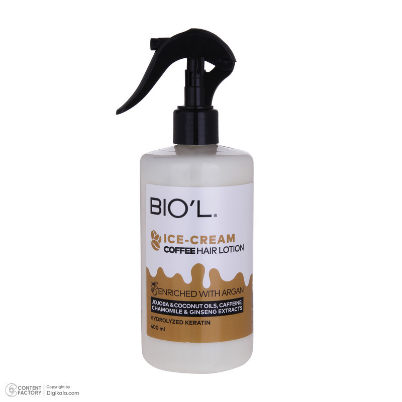 ماسک تقویت‌کننده مو بیول مدل بستنی قهوه مناسب برای مو رنگ‌شده و آسیب‌دیده حجم 400 میلی‌لیتر