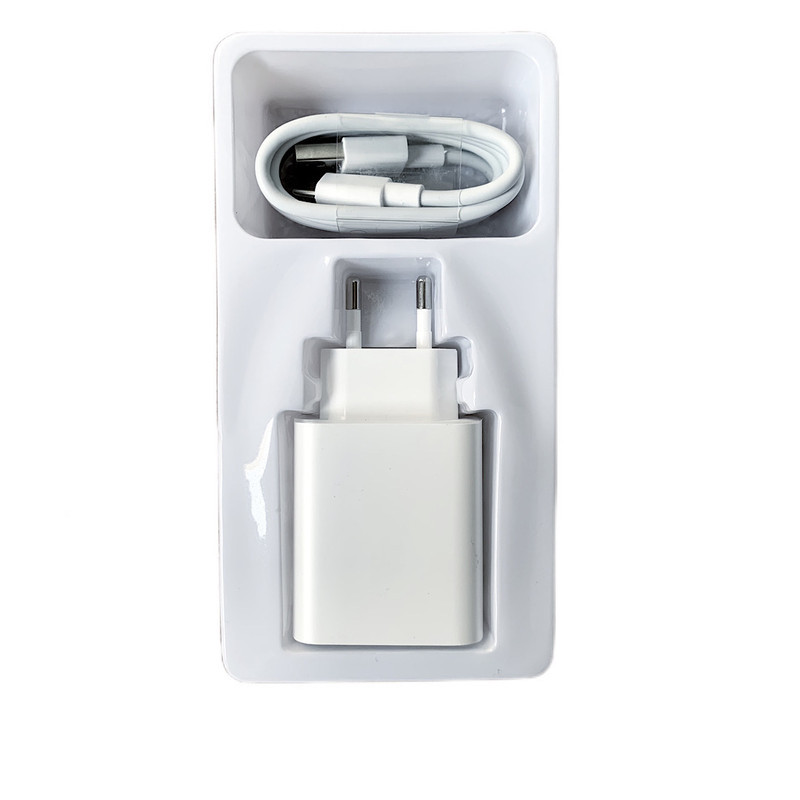 شارژر دیواری شیائومی مدل 2in1 33w به همراه کابل تبدیل USB-c
