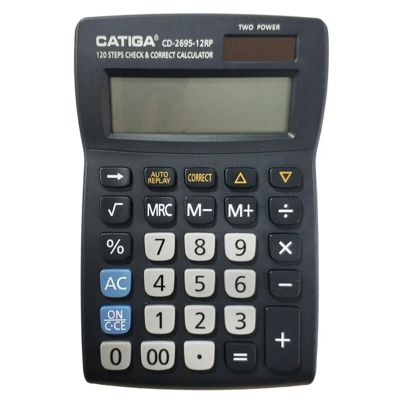 ماشین حساب کاتیگا مدل CD-2695-12RP