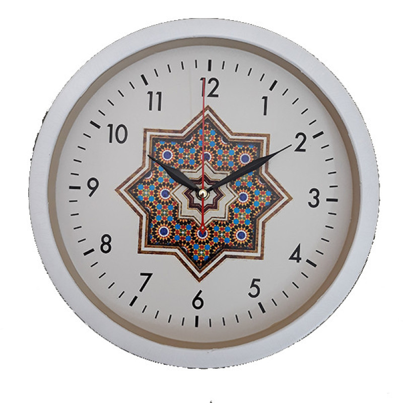 ساعت دیواری مدل ساعت دیواری مدل اسلیمی کد 0207