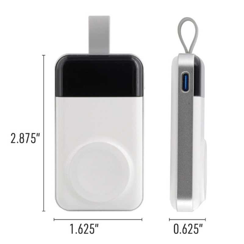 پاوربانک بی سیم مدل جاسویچی طرح MiniKeyChain C06 ظرفیت 2000 میلی آمپر ساعت