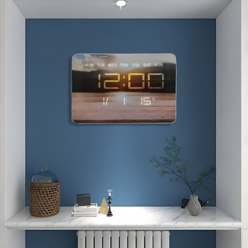 ساعت دیواری دیجیتال مدل JG 1002
