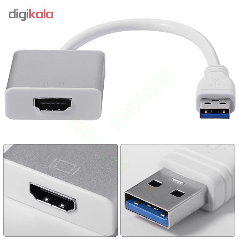 تبدیل USB 3.0 به HDMI مدل MN-GP