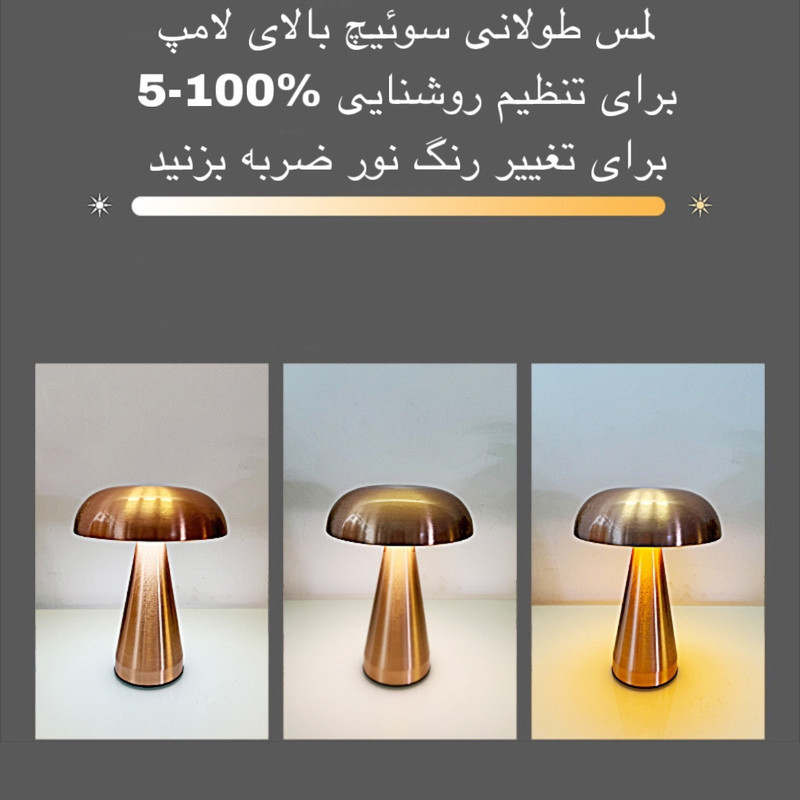 آباژور رومیزی مدل LEDDESK
