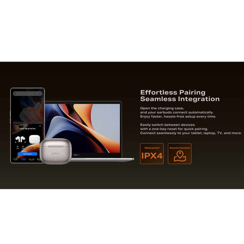 هدفون بلوتوثی اینفینیکس مدل XBuds N4 Pro