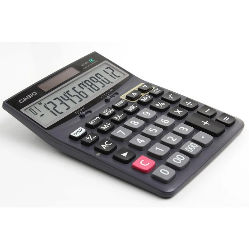 ماشین حساب کاسیو DJ-120-D