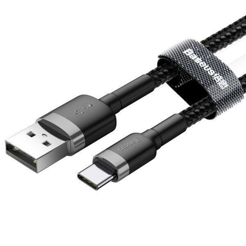 کابل تبدیل USB به USB-C باسئوس مدل Cafule طول 0.5 متر