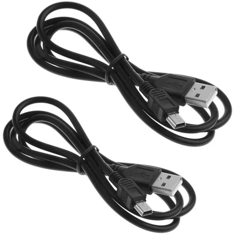 کابل USB مدل 80مناسب برای پلی استیشن 3 PS3 بسته 2 عددی
