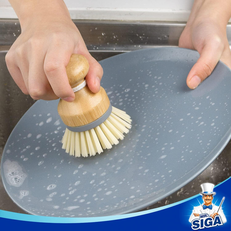 فرچه شستشوی بامبو دبلیو اس مدل مشتی