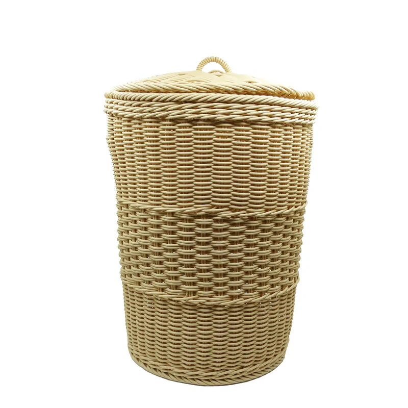 سبد رخت چرک مدل بافت طرح شمشاد کد SRC - 01