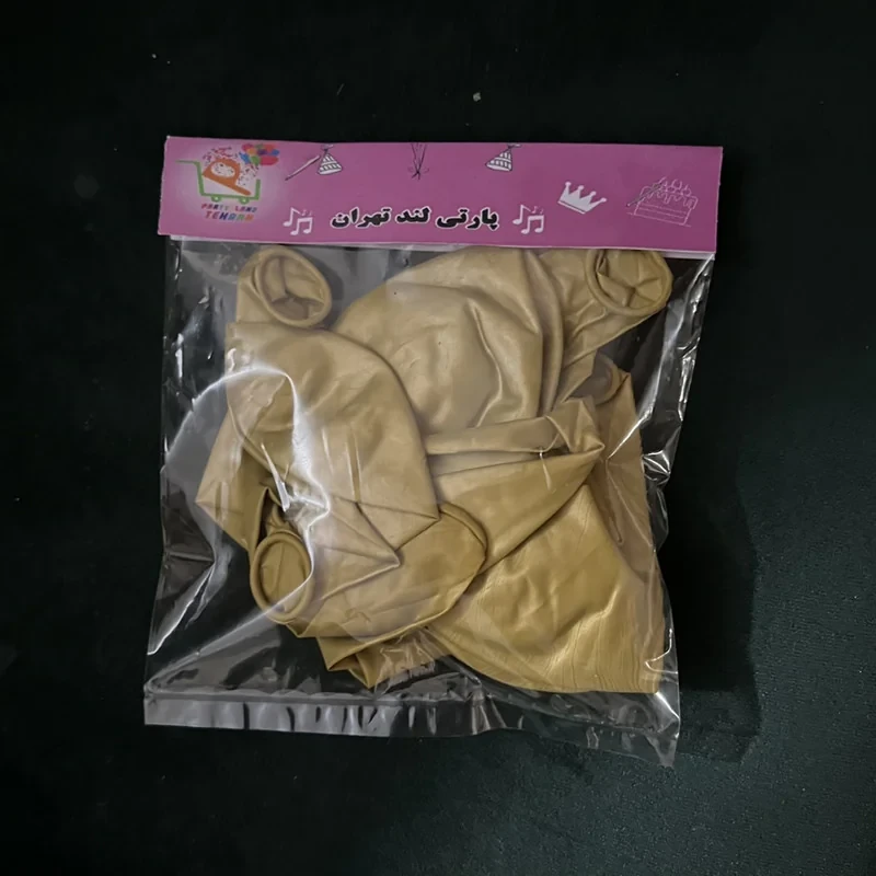 بادکنک پارتی لند تهران طرح کروم کد 2041 بسته 8 عددی