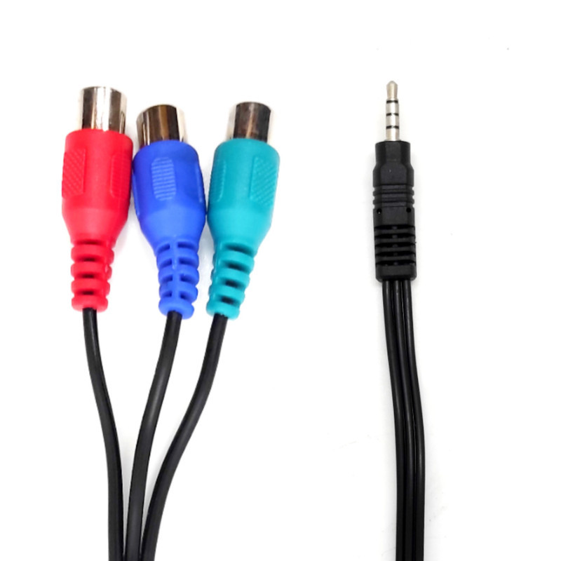کابل تبدیل AUX به RCA مدل EG طول 0.1 متر