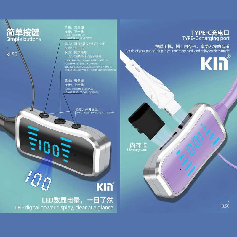 هدفون بلوتوثی کین مدل KL50