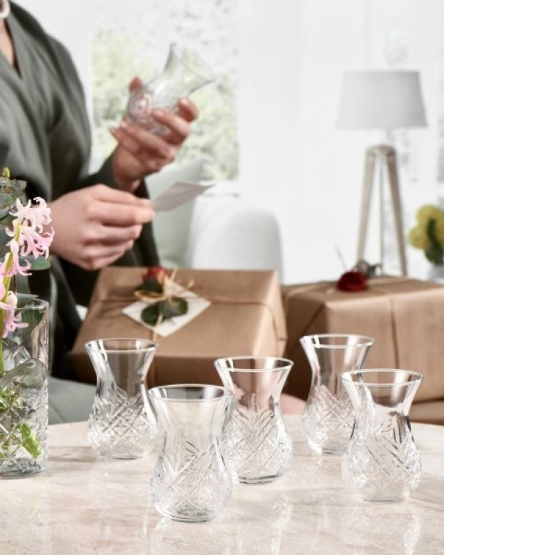 سرویس چای خوری 12 پارچه پاشاباغچه مدل تایملس کد 96992