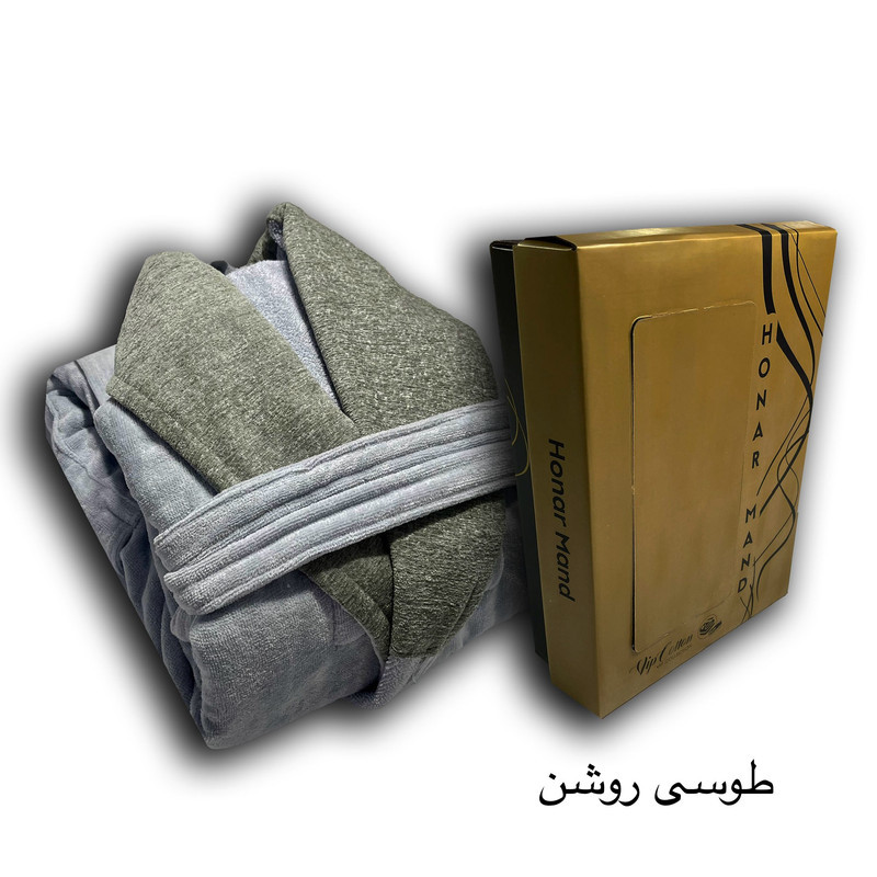 حوله پالتویی هنرمند مدل cristal سایز 125 مناسب برای قد 155 الی 183 سانتی متر