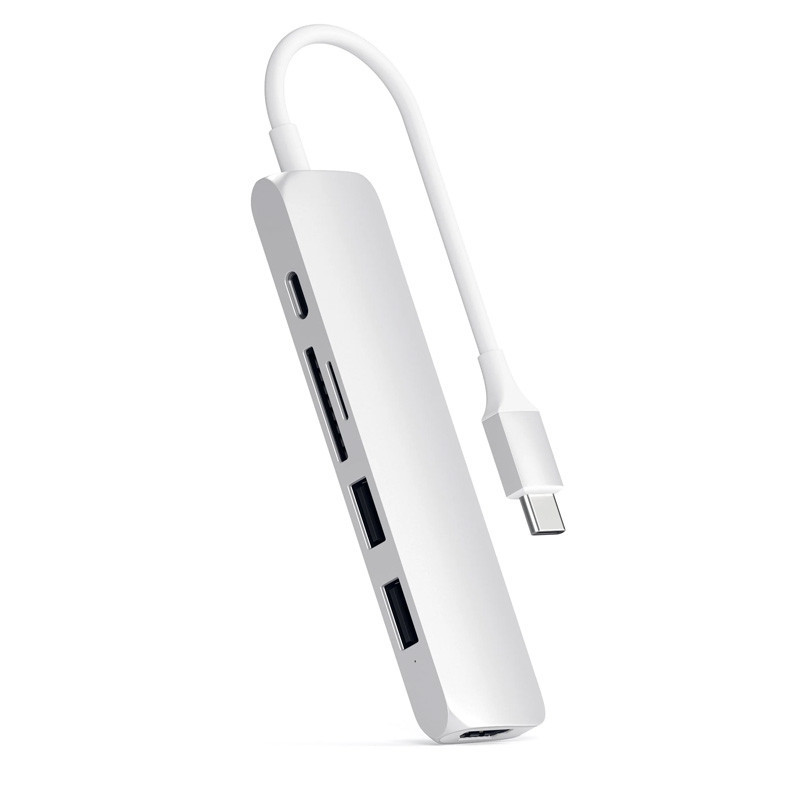 هاب 6 پورت USB-C  ساتچی مدل SLIM V2
