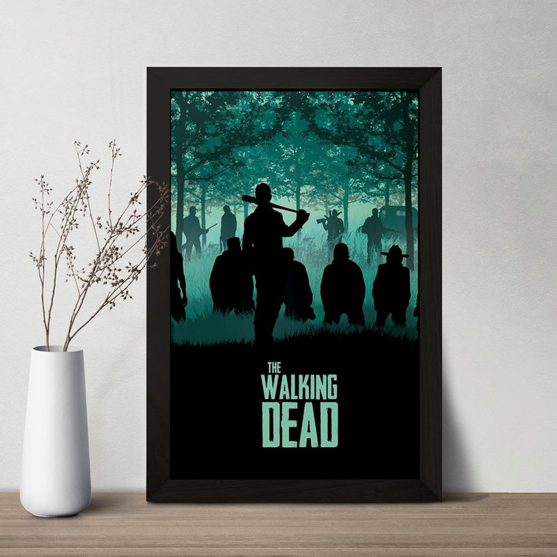 تابلو خندالو مدل سریال مردگان متحرک The Walking Dead  کد 10185