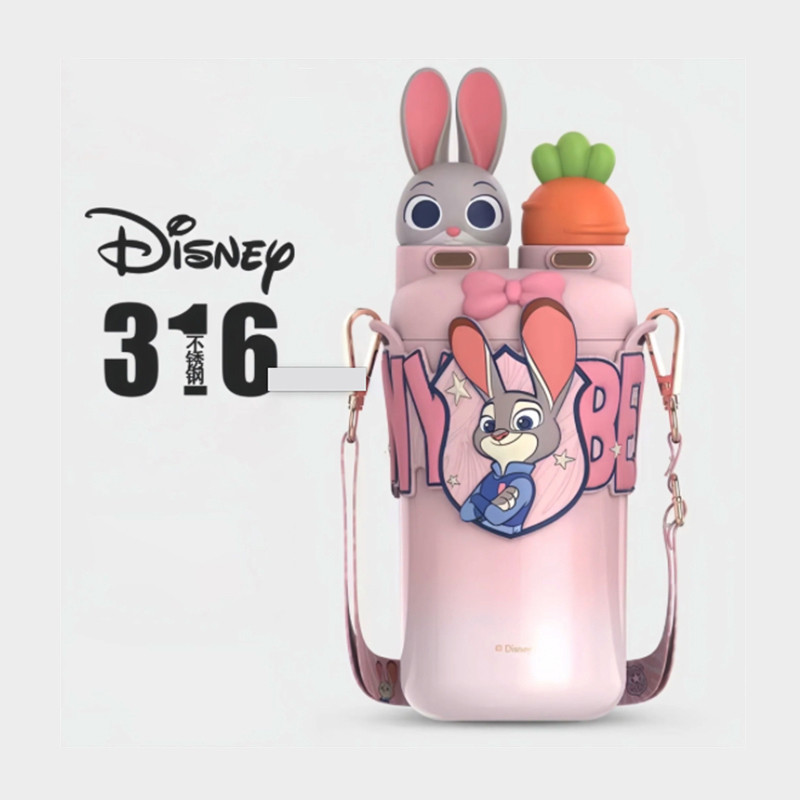 قمقمه کودک مدل Judy Hopps گنجایش 0.55 لیتر