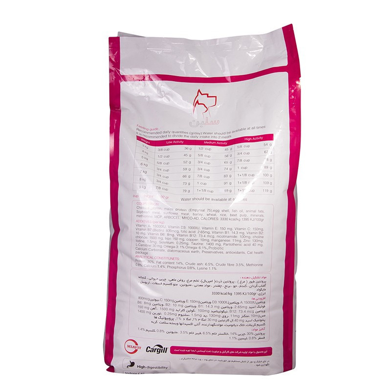 غذای خشک گربه بالغ سلبن مدل Celebone Indoor Pack طعم مرغ وزن 10 کیلوگرم بسته 2 عددی
