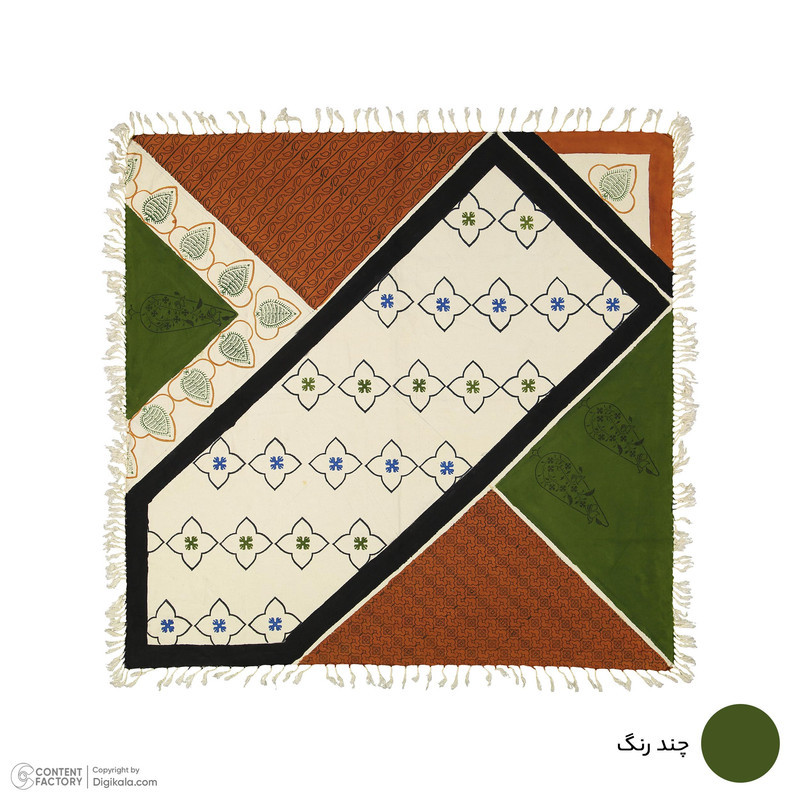 رومیزی بومی مدل 007 سایز 100x95 سانتی‌متر