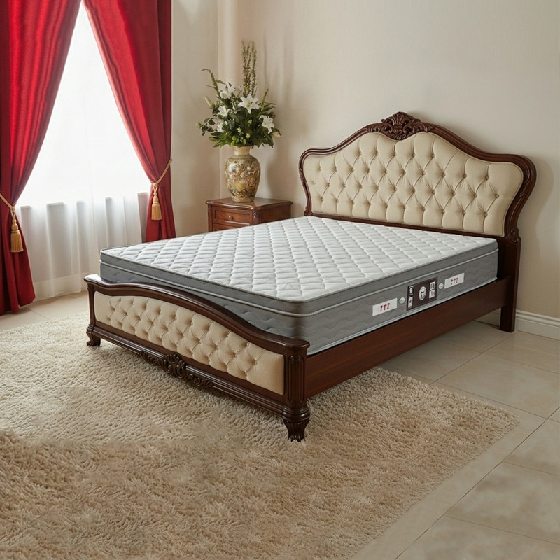 تشک طبی فنری  آمیتیس تاج ایساتیس مدل یاتاش دونفره سایز 200*160 سانتی متر