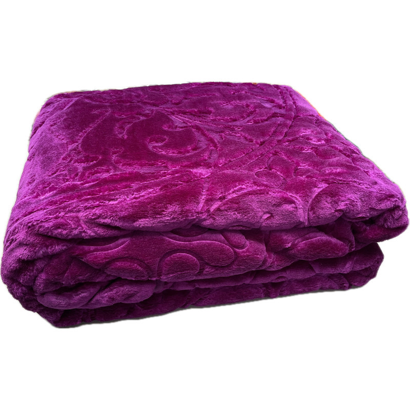 پتو گلبافت مدل آمبوس برجسته سایز 160x220 سانتی متر