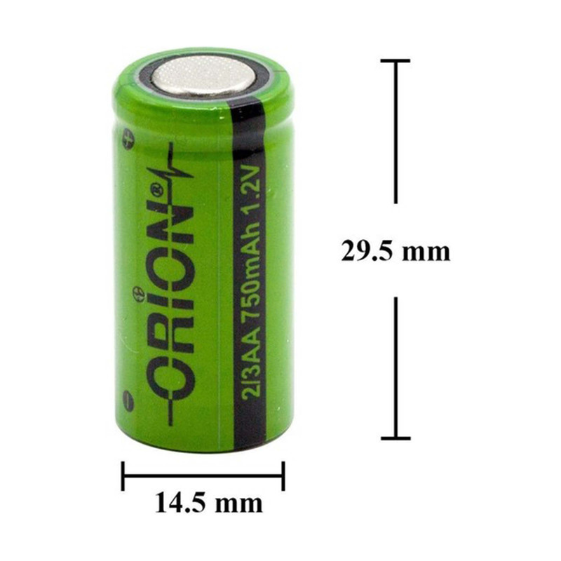 باتری قلمی اوریون مدل 23AA-750mah