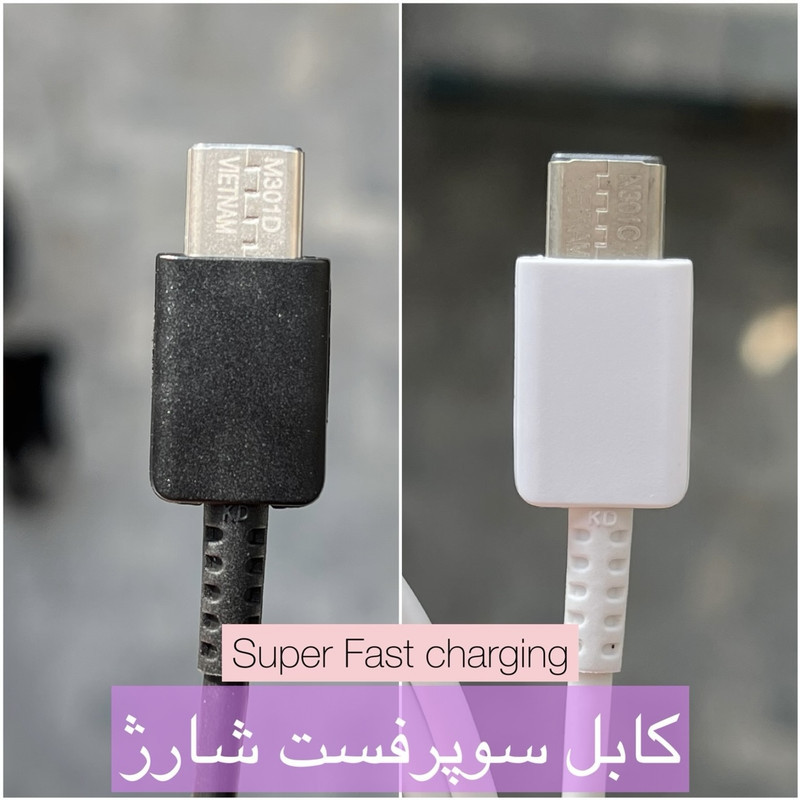 کابل USB-C توربو مدل Galaxy-A34 طول یک متر