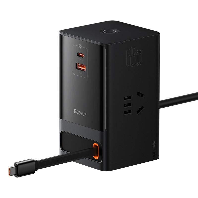 شارژر رومیزی باسئوس مدل PSLR000001 به همراه کابل USB-C