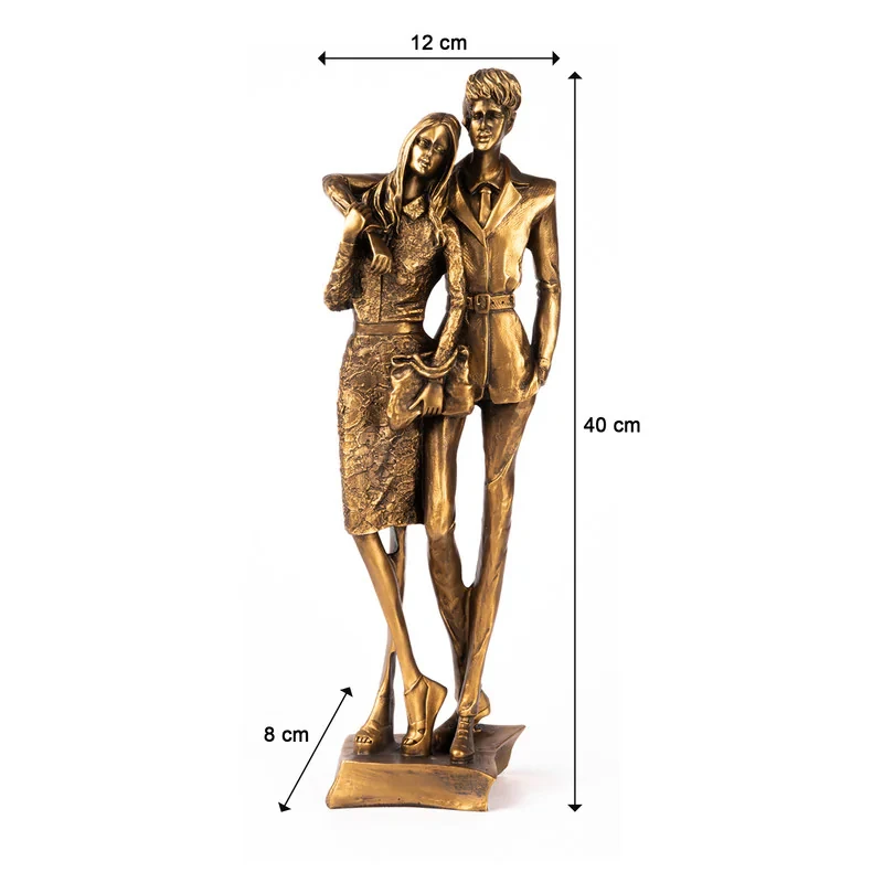 مجسمه گلد کیش مدل عشاق کد GK4538-1