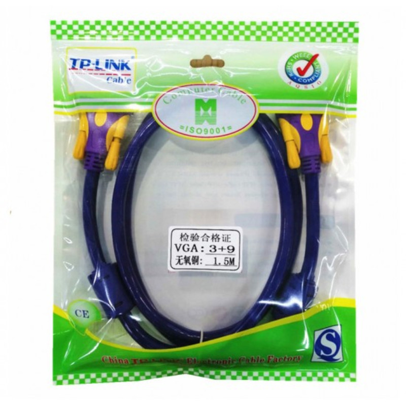 کابل VGA تی پی لینک مدل 39 به طول 1.5 متر