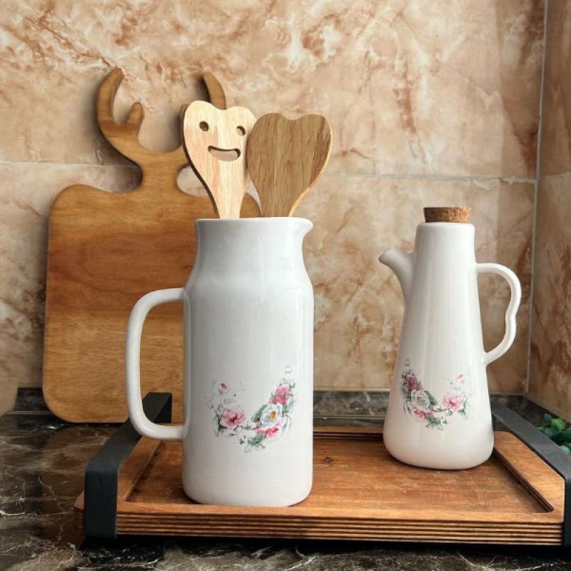 روغن ریز مدل flower دسته قلبی کد 222