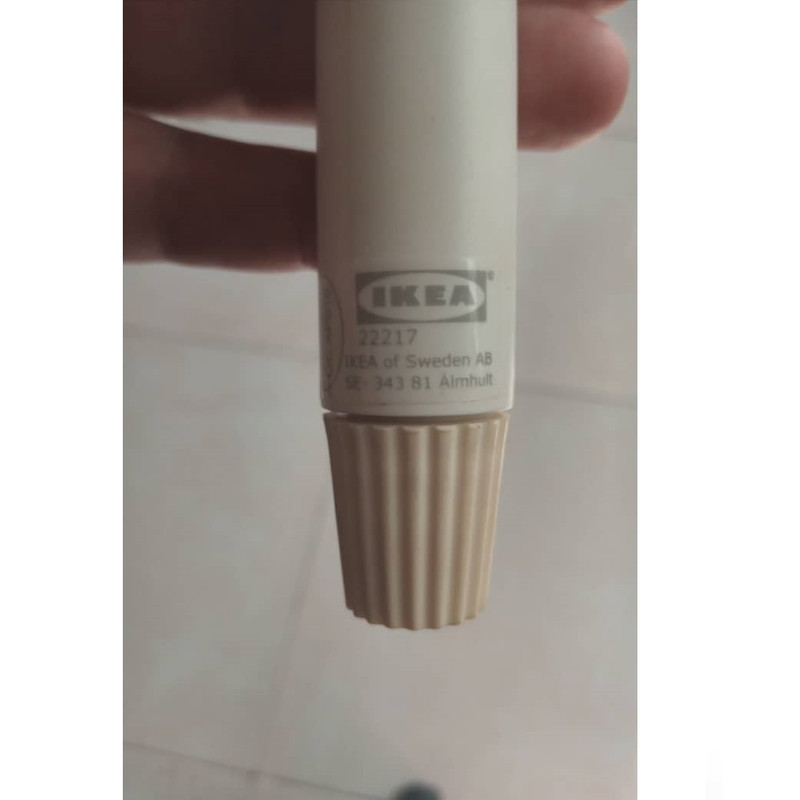 شمعدان ایکیا مدل PÄRLBAND به همراه شمع LED مجموعه 5 عددی