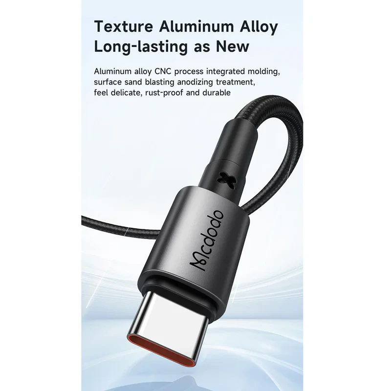 کابل USB به USB-C مک دودو مدل CA-3590 طول 1.2 متر