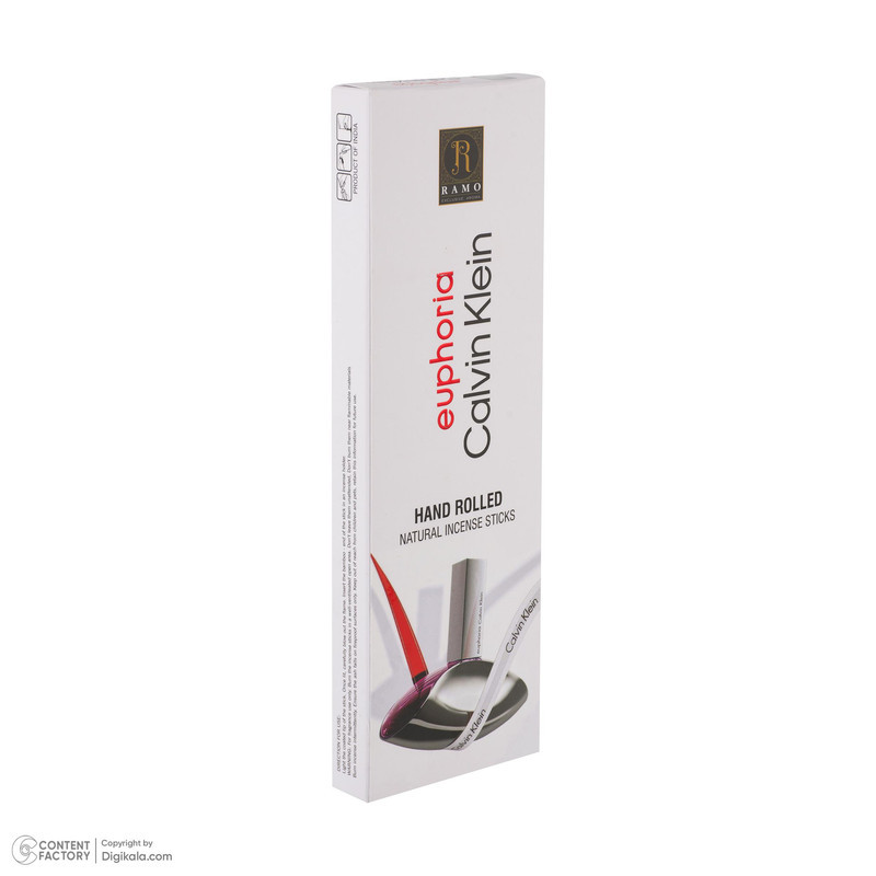 عود رامو مدل 003 رایحه ادکلن Euphoria Calvin Klein بسته 20 عددی