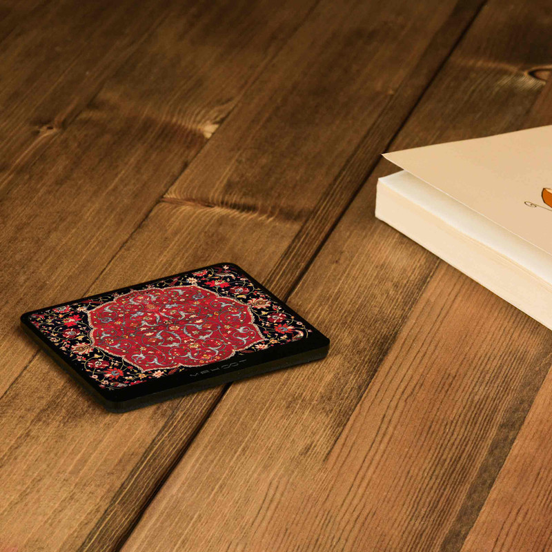 زیر لیوانی ماهوت مدل Iran-Carpet6 بسته 6 عددی