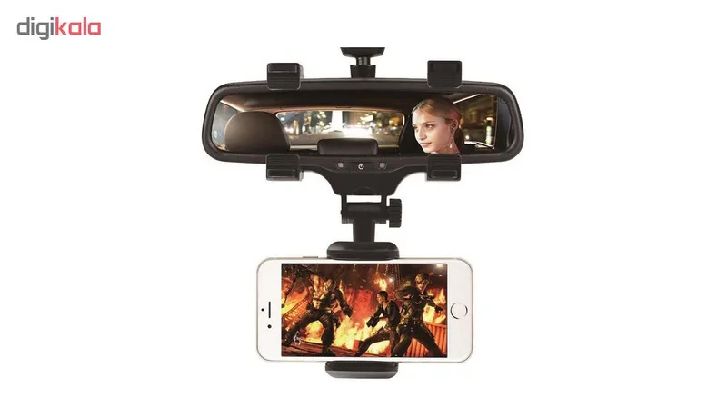 پایه نگهدارنده گوشی موبایل مدل car rearview mirror mount holder