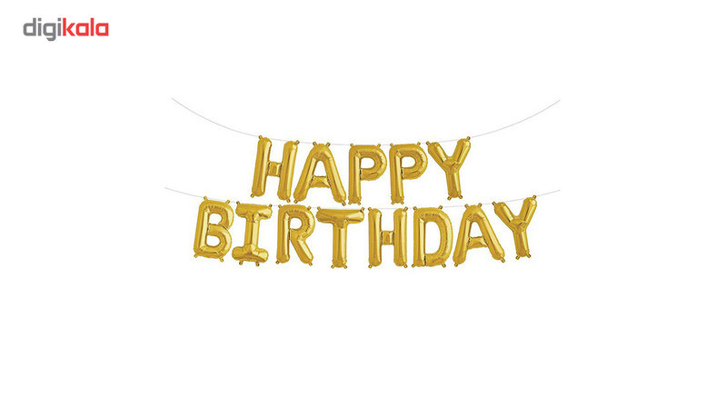 بادکنک فویلی مدل Happy Birth Day سایز 150