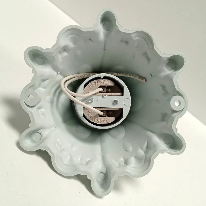 سرپیچ طرح گل رومی کد 611  مجموعه دو عددی