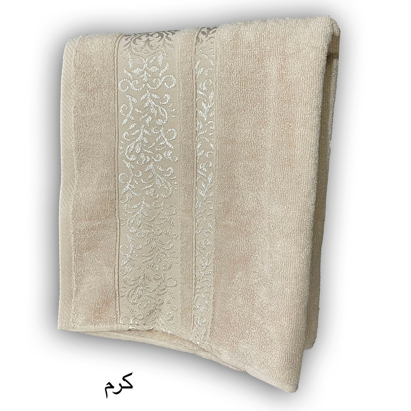 حوله استخری هنرمند مدل ترمه سایز 75×125سانتی متر