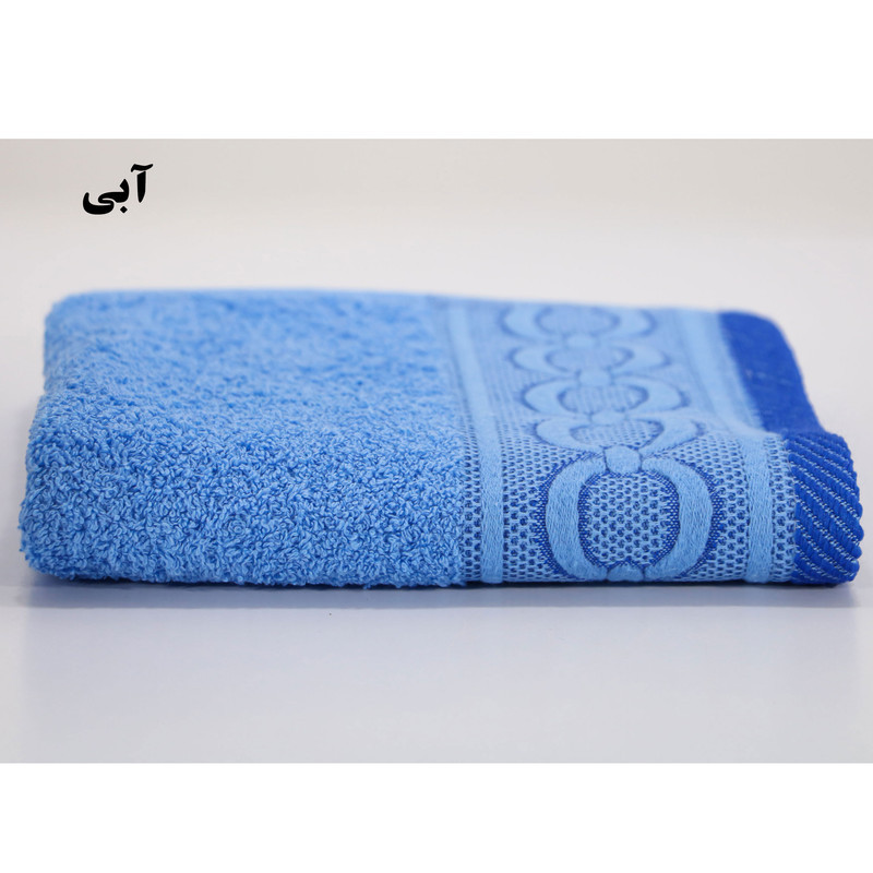 حوله دستی بهبافت آذر مدل چاین سایز 40x80 سانتی متر