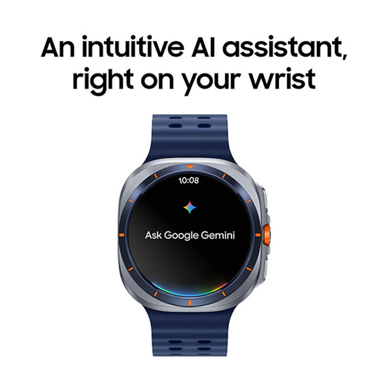 ساعت هوشمند 47 میلی‌متری سامسونگ مدل Galaxy Watch Ultra 2025 با بند مارین