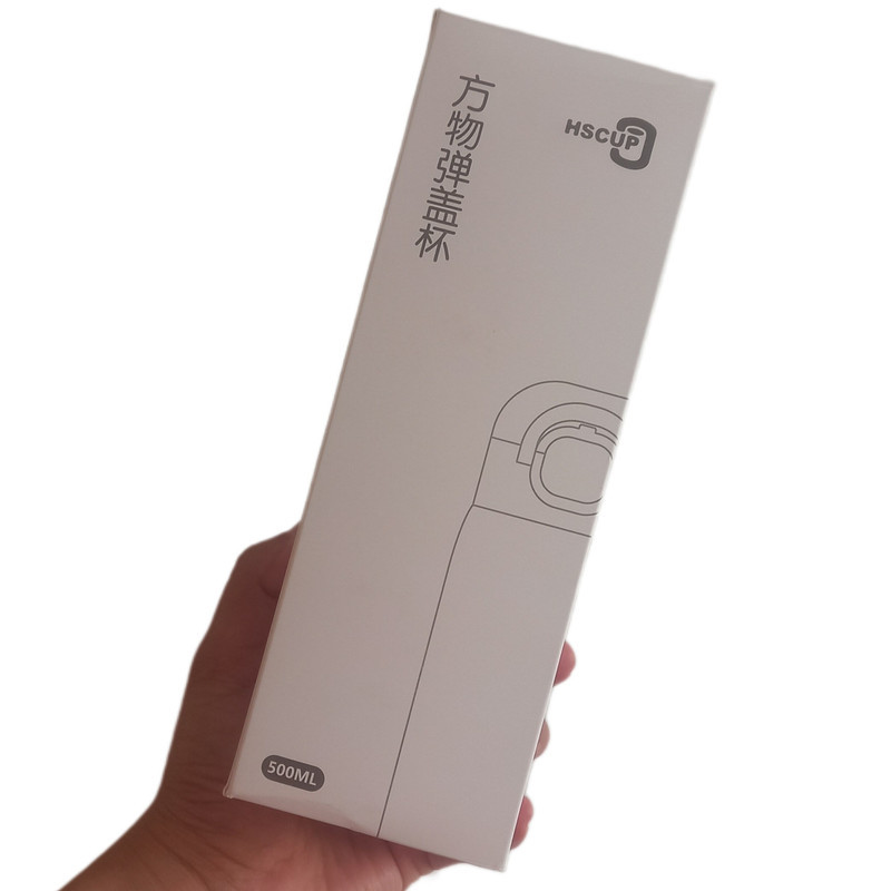 فلاسک کودک اچ اس کاپ مدل گربه گنجایش 0.5 لیتر