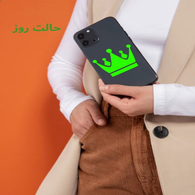 استیکر کلید و پریز مدل شبنما طرح کینگ
